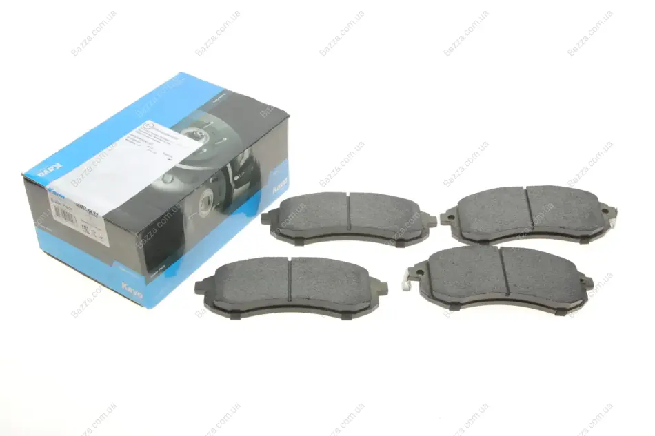 Передні тормозні (гальмівні) колодки Kavo parts KBP5533 (фото 1)