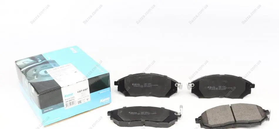 Передние тормозные колодки kavo parts KBP-6567