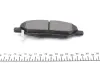 Передние тормозные колодки kavo parts KBP-6578