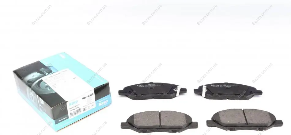 Передние тормозные колодки kavo parts KBP-6578