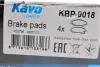 Передні тормозні (гальмівні) колодки Kavo parts KBP-9018 (фото 6)