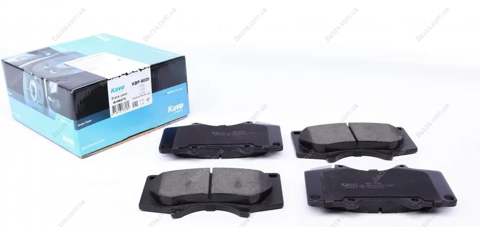 Передні тормозні (гальмівні) колодки Kavo parts KBP9020 (фото 1)