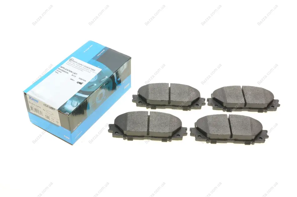 Передние тормозные колодки kavo parts KBP-9097