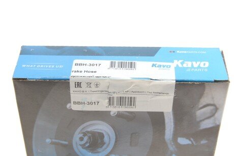 Шланг гальмівний передній kavo parts BBH3017