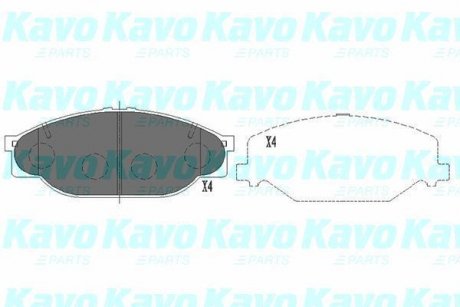 Тормозные колодки kavo parts KBP-9039