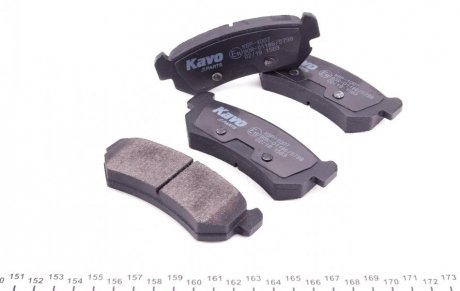 Задние тормозные колодки kavo parts KBP-1007