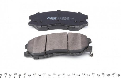 Передні тормозні (гальмівні) колодки kavo parts KBP-1009