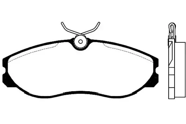 Тормозные колодки kavo parts BP-6527