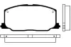 Тормозні (гальмівні) колодки Kavo parts BP-9012 (фото 1)