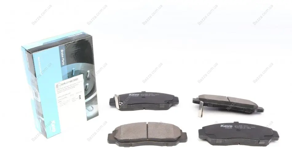 Тормозні (гальмівні) колодки Kavo parts KBP-2037 (фото 1)