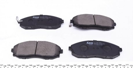 Передні тормозні (гальмівні) колодки kavo parts KBP3003