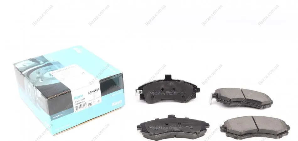 Тормозні (гальмівні) колодки Kavo parts KBP3006 (фото 1)