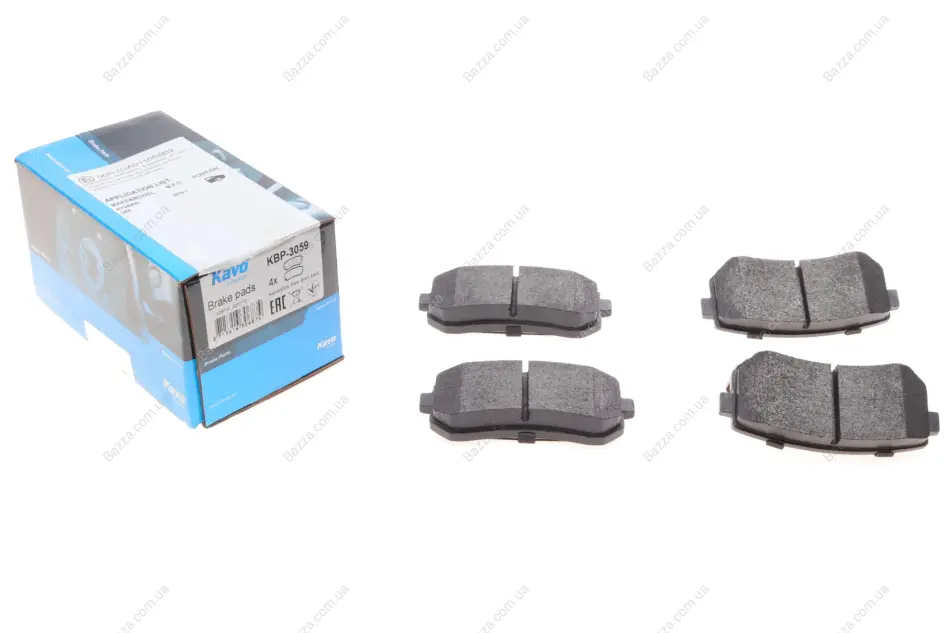 Тормозные колодки kavo parts KBP3059