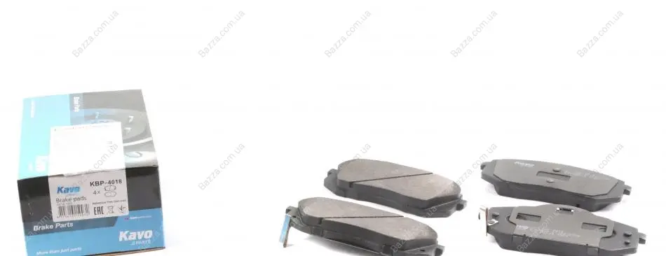 Тормозні (гальмівні) колодки Kavo parts KBP-4018 (фото 1)