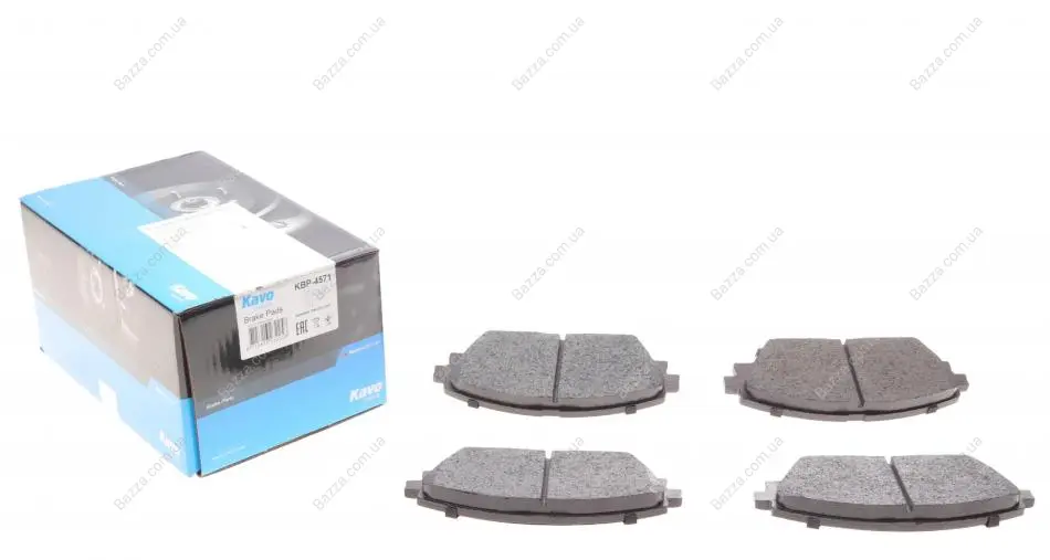 Тормозні (гальмівні) колодки Kavo parts KBP4571 (фото 1)