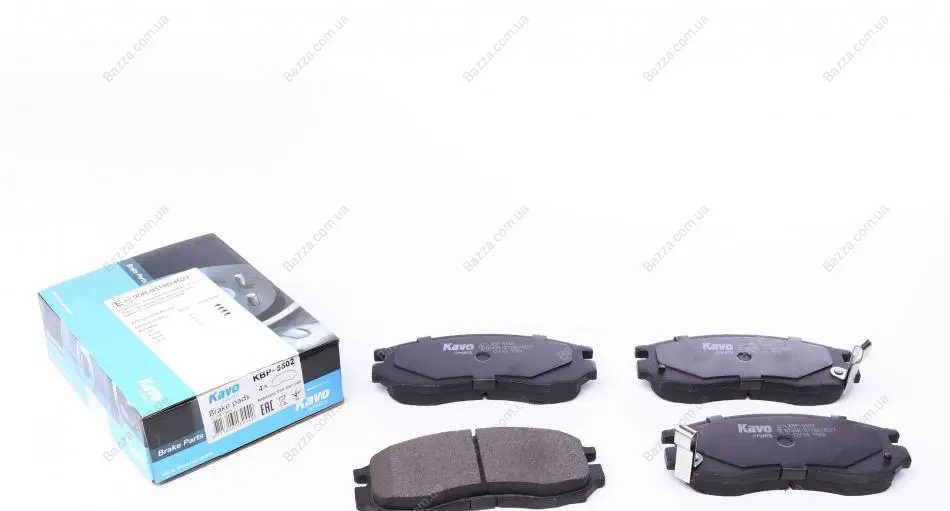 Тормозні (гальмівні) колодки Kavo parts KBP-5502 (фото 1)