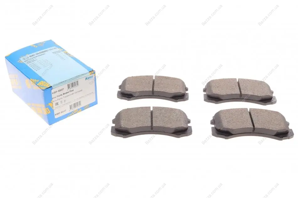 Тормозні (гальмівні) колодки Kavo parts KBP5537 (фото 1)