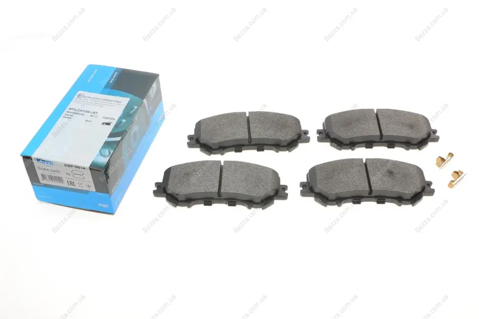 Тормозные колодки kavo parts KBP-6614