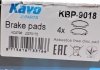 Передні тормозні (гальмівні) колодки kavo parts KBP-9018