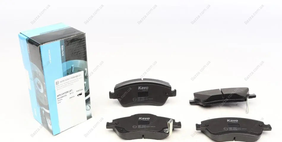 Тормозные колодки kavo parts KBP-9027