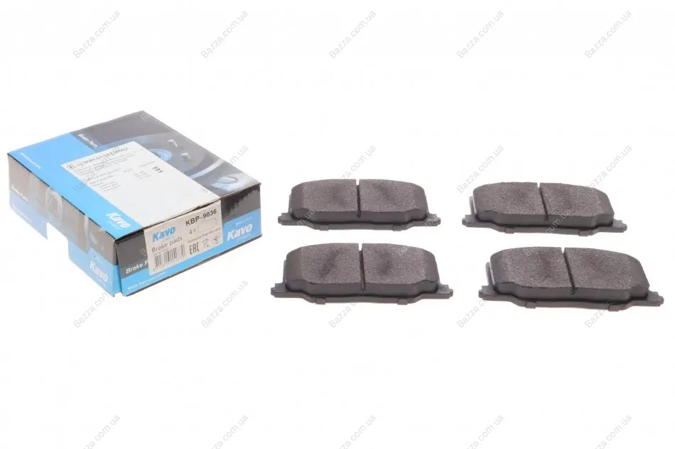 Тормозні (гальмівні) колодки Kavo parts KBP-9036 (фото 1)