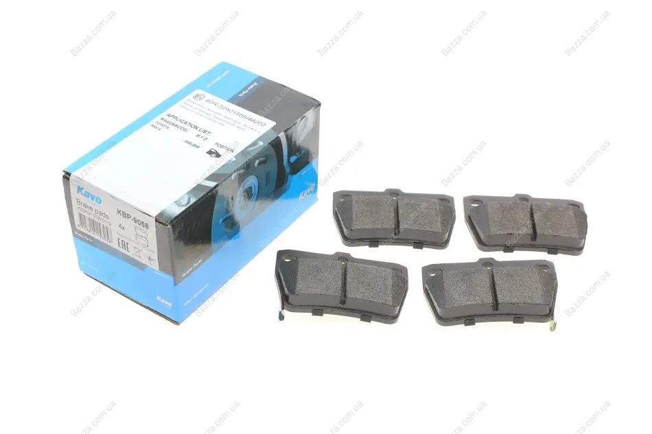 Тормозні (гальмівні) колодки Kavo parts KBP-9068 (фото 1)