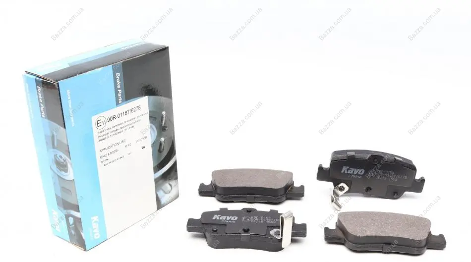Тормозные колодки kavo parts KBP-9104