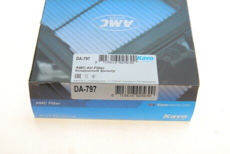 Воздушный фильтр kavo parts DA797