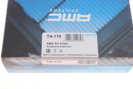Воздушный фильтр kavo parts TA170