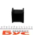 Втулка переднього стабілізатора Kavo parts SBS9025 (фото 3)