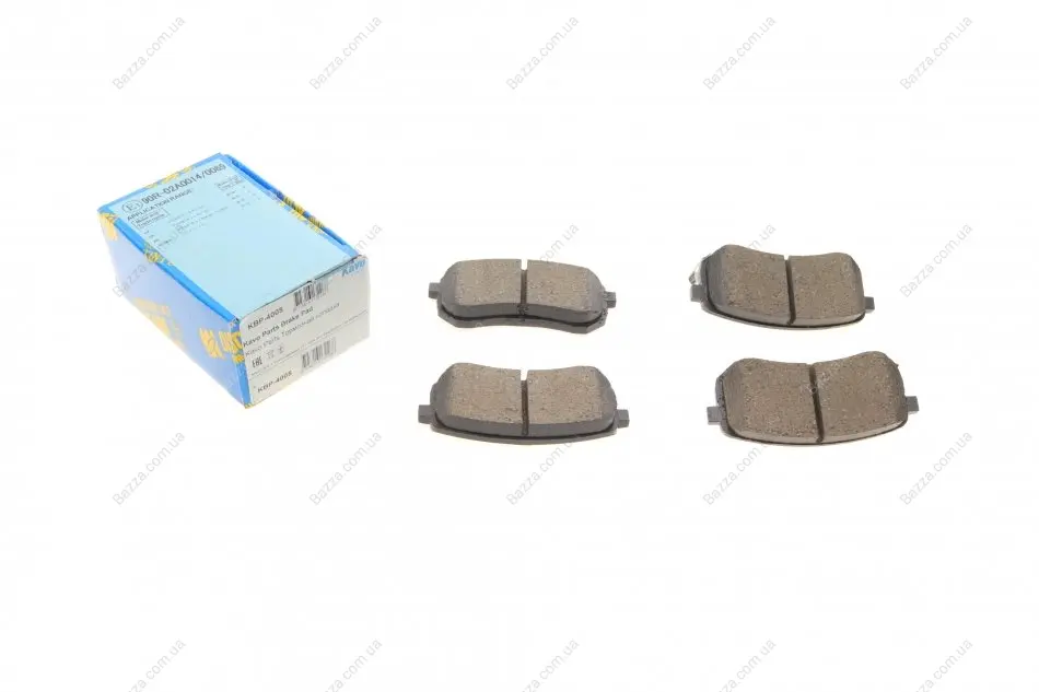 Задні тормозні (гальмівні) колодки Kavo parts KBP-4005 (фото 1)