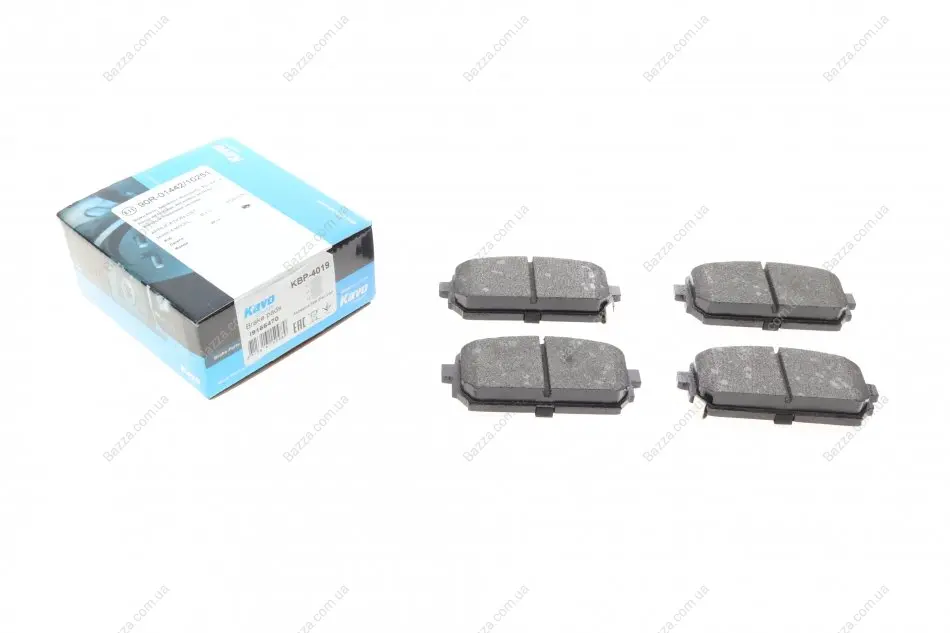 Задние тормозные колодки kavo parts KBP-4019