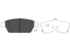 Задние тормозные колодки kavo parts KBP-4554