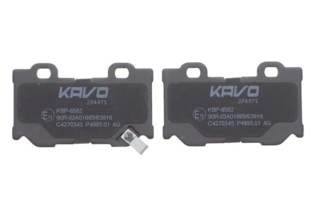 Задні тормозні (гальмівні) колодки kavo parts KBP6582