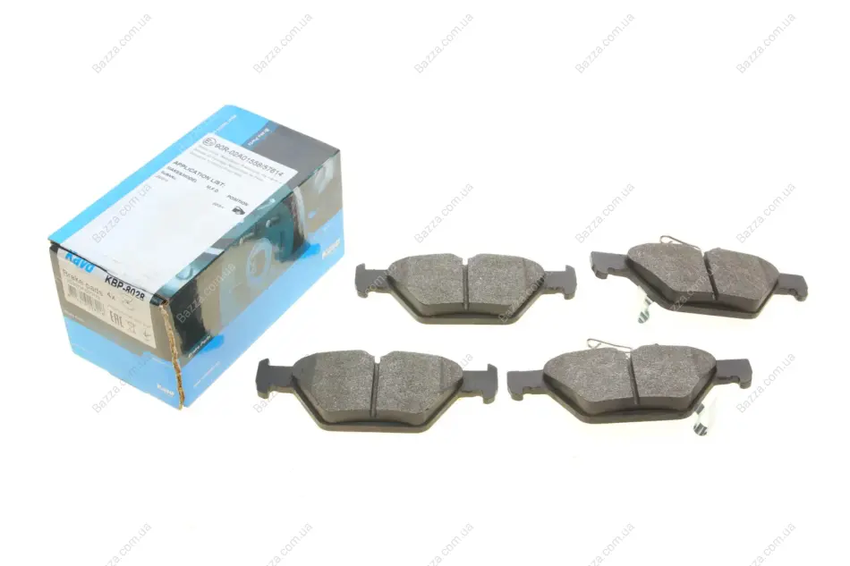 Задние тормозные колодки kavo parts KBP8028