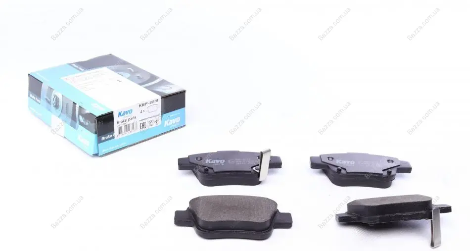 Задние тормозные колодки kavo parts KBP9019
