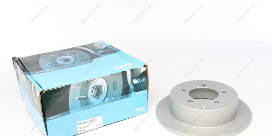 Задній гальмівний (тормозний) диск Kavo parts BR5783C (фото 1)