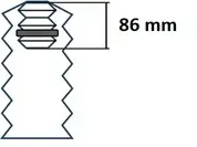 Захисний комплект амортизатора kayaba 910358