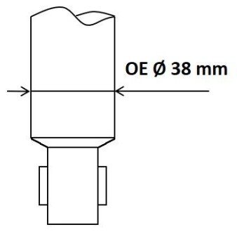 Задний амортизатор (стойка) kayaba 3430076