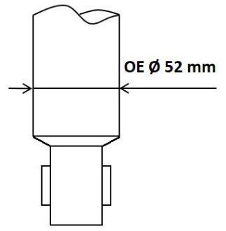 Задний амортизатор (стойка) kayaba 3458002