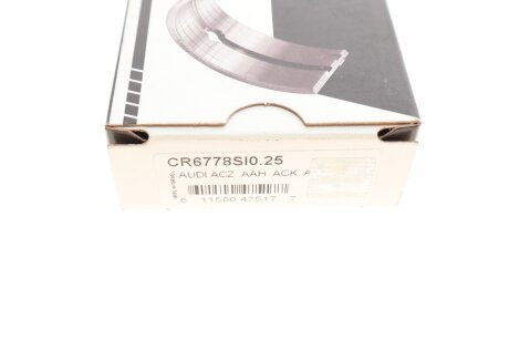 Подшипник скольжения PL (+ 0,25мм) king CR6778SI0,25