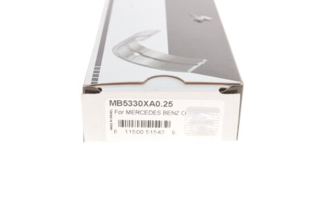 Подшипник скольжения HL (+ 0,25мм) king MB5330XA0,25