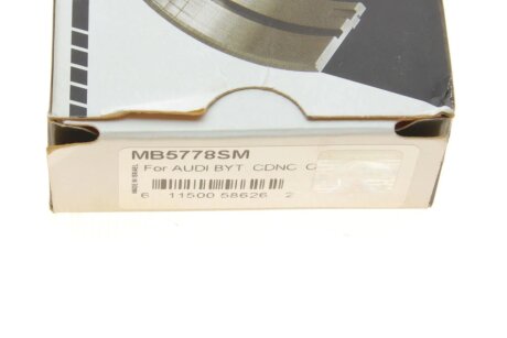 Вкладыши коренные STD комплект 1.8 16V TFSI au CJEB 125 кВт AUDI A4 08-15 king MB5778SM