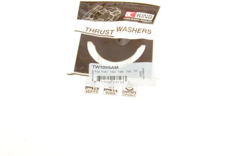 Вкладыш упорный TW STD king TW1005AM