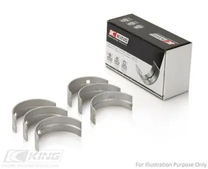 A_Вкладиші корінні комплект FORD Fiesta 1,0-1,2 -97 KING MB3334AM075 (фото 1)