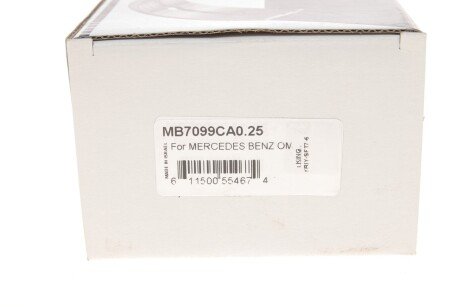 Підшипники ковзання корінні king MB7099CA025