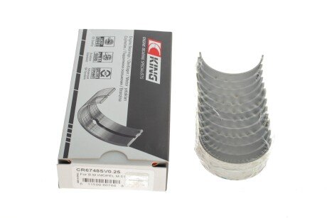 Підшипники ковзання шатунні king CR6748SV025