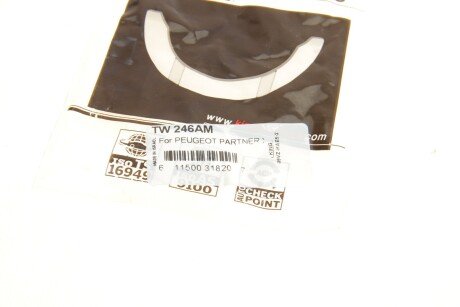 Вкладыш упорный TW STD king TW246AM