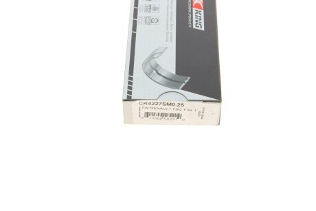 Вкладыши шатунные king CR4227SM025