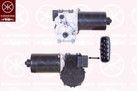 Моторчик дворника (стеклоочистителя) klokkerholm 32673270 на Киа Ceed 2008
